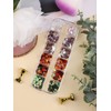 EBANKU Fallen Maple Leaf Nail Art Sequins, Autumn Nails Art