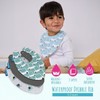 Bibbilyboo Waterproof Baby Dribble Bib, 3 Pack, 0-2 Years -