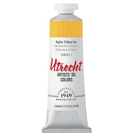 Utrecht Artists' Oil Paint - Naples Yellow Hue, 37 ml Tube