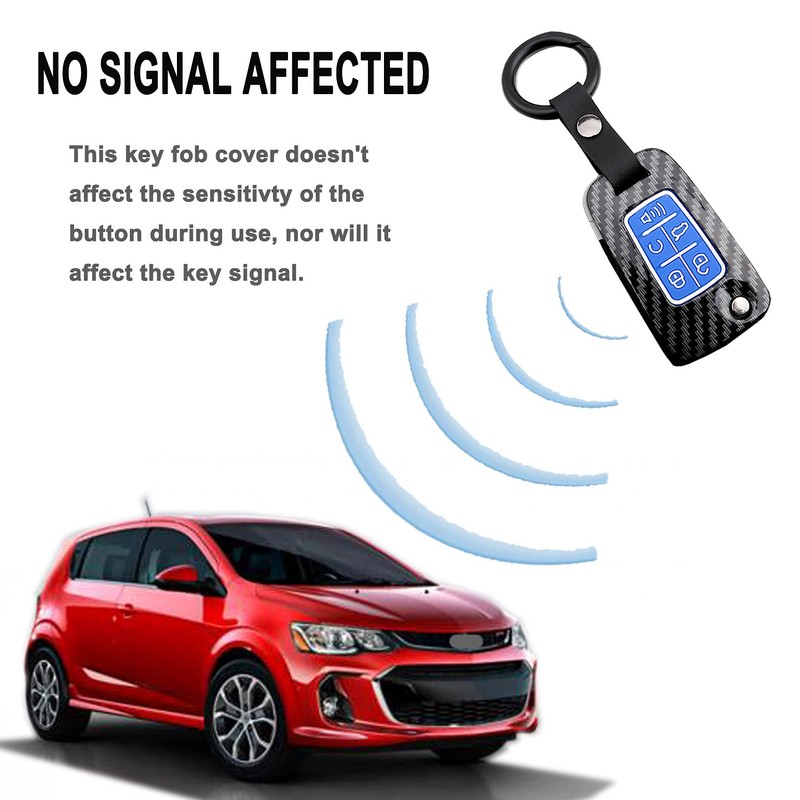 Key Fob Cover Fit for Chevy Camaro Cruze Limited Equinox