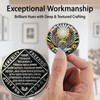 Leafence Recovery and Resilience Commemorative Sobriety Coin Recovery Addiction and