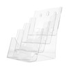 ULTECHNOVO Brochure Holder Stand Clear Literature Organizer Magazine Stand with