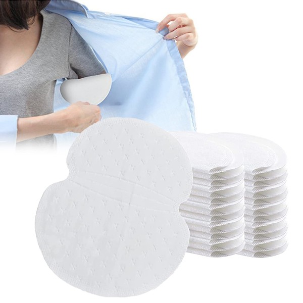 Underarm Pads, Armpit Sweating Pads for Men and Women, 30 Pieces Forearm Sweating Protection, Perfect Fit, Absorbing, Invisible, Comfortable Armpit
