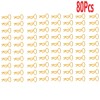 Universal 80x Durable Body Clips Body Pins For 1/10 RC