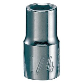 CRAFTSMAN Shallow Socket, SAE, 1/4-Inch Drive, 1/4-Inch, 6-Point (CMMT43493)