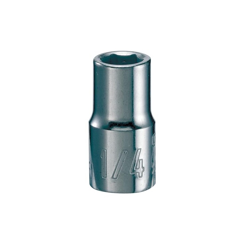 CRAFTSMAN Shallow Socket, SAE, 1/4-Inch Drive, 1/4-Inch, 6-Point (CMMT43493)
