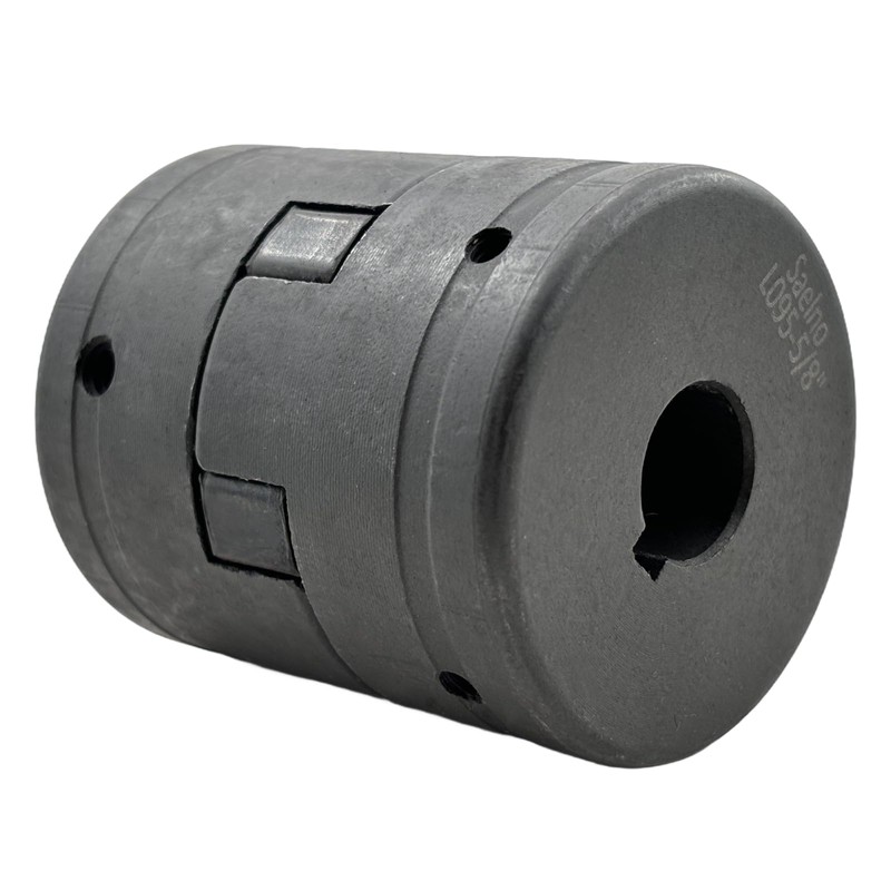 Saelno 5/8" to 1" L095 Flexible 3-Piece L-Jaw Coupling Coupler