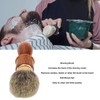 Men Shaving Brush Home Hair Salon Ergonomic Resin Handle Soft