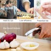 Garlic Press Garlic Mincer Professional Kitchen Stainless Steel Garlic Crusher