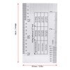 Generic String Action Ruler Gauge, Stainless Steel String Action Ruler
