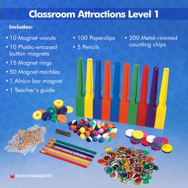 hand2mind Classroom Attractions Magnet Labs Kit, Level 1, Multicolor