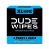 DUDE Wipes, Flushable Wipes, Extra Large and Fragrance-Free Wipes (400