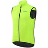 qualidyne Men's Windproof Cycling Vest – Lightweight Full-Zip Sleeveless Biking