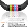 Nean children's-bicycle-cable-lock, number code combination lock in colourful design, 10