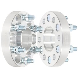 SCITOO 1" 2X 6x4.5 to 6x4.5 66.1mm Wheel Spacers Hubcentric 6 Lug Compatible with 2005-2014 for Frontier Wheel Spacers for Pathfinder Wheel Spacers for Xterra Wheel Spacers 12x1.25 Studs