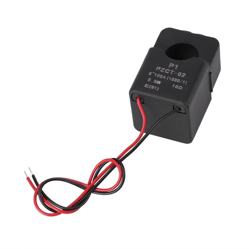 Ballast Current Transformer Coil Sensor PEACEFAIR PZCT-02 Split Core 100A