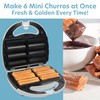 Empanada & Churro Maker Machine- Electric Cooker w 4 Removable