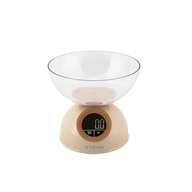 Tognana Iridea 5kg Plastic Digital Kitchen Scales Champagne