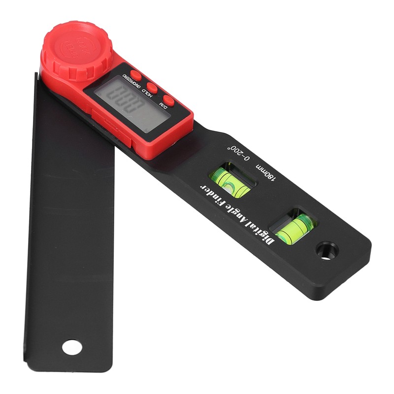 Digital Ruler Auto Shutdown Function LCD Display Engineering Plastics Digital