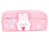 Large Pencil Case Canvas Detachable Portable Large Capacity Pencil Pouch