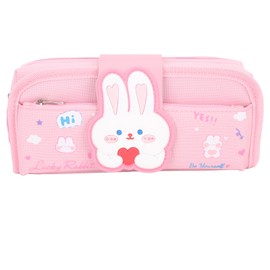 Large Pencil Case Canvas Detachable Portable Large Capacity Pencil Pouch Bag for School Office College