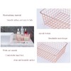 Wire Storage Basket, Organize Living Room Kitchen Bathroom Storage Basket