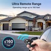 2 for MCT-3 Linear Megacode Garage Door Opener Remote LD033