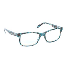 Polaroid Sunglasses PLD 0020/R Rectangular Reading Glasses, Blue Havana, 55mm + 3