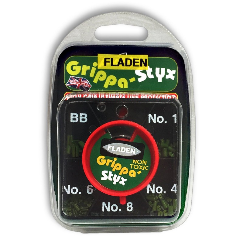 FLADEN Fishing Non Toxic Grippa-Styx Fishing Weights Dispenser ALGAE GREEN