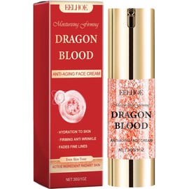 Dragon Blood Anti-Aging Face Cream – Firming & Hydrating Moisturizer with Ceramide & Vitamin C – Reduces Wrinkles, Fine Lines & Uneven Tone – For All Skin Types, 50ml