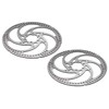 Set of 2 Bicycle Brake Discs 180 mm Disc Brake