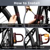 Titanker Bike Chain Lock with U Lock, 3 Feet Bicycle