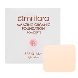 Amritara Amazing Organic Foundation Refill, O1 Light Ochre (SPF 13PA+)