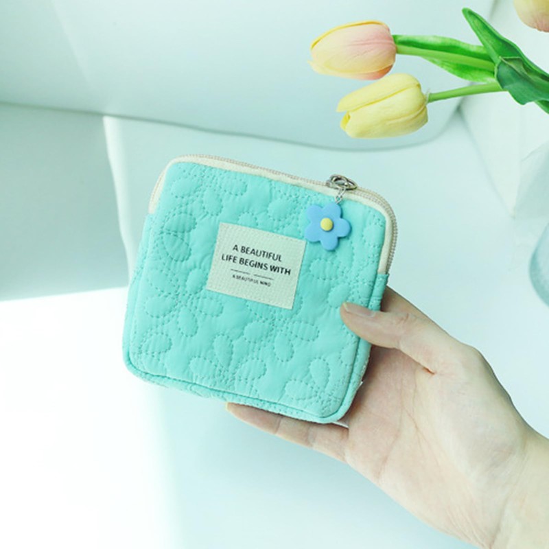 Sanitary Pouch, Small, Cute, Sanitary Supplies, Storage, Napkin Pouch, Sanitary