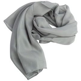 Halstuch Chiffon Stola 155 X 50 cm Schal Damen Elegant Chiffontücher Leichter Schal in Übergröße, Vielseitiges Schultertuch für Hochzeit, Party, Festliche Anlässe