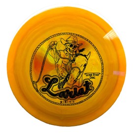 Lone Star Disc Alpha Lariat | Stable Disc Golf Fairway Driver | Artist Stamp 170g+ | Durable & Smooth Premium Plastic | Good Straight Flight for Wooded Fairways | Colors May Vary
