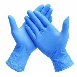 Danielson Blue Nitrile Exam Gloves 10 Pk Travel Pack MEDIUM Strong