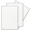 Pack of 50 Mourning Paper DIN A5 with Handmade Black