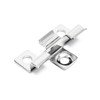 Wiltec 50 x Stainless Steel Clips 6 mm Decking Mounting