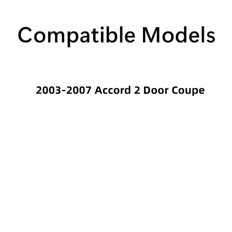 Passenger Right Side Quarter Window Quarter Glass Compatible with Honda