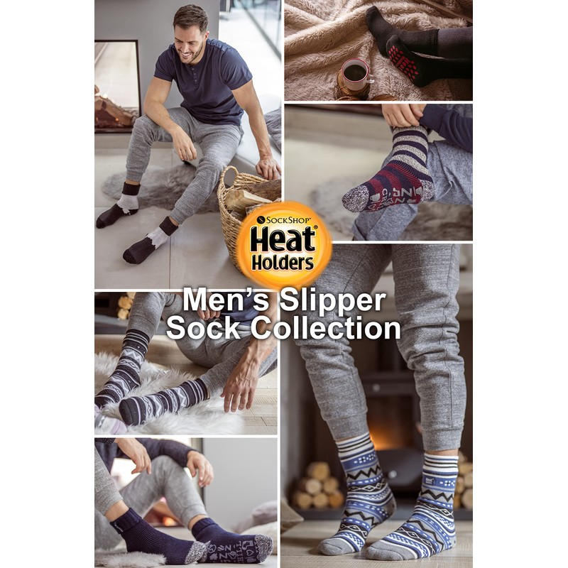 HEAT HOLDERS - Men's Winter Extremely Warm Non-Slip Thermal Socks