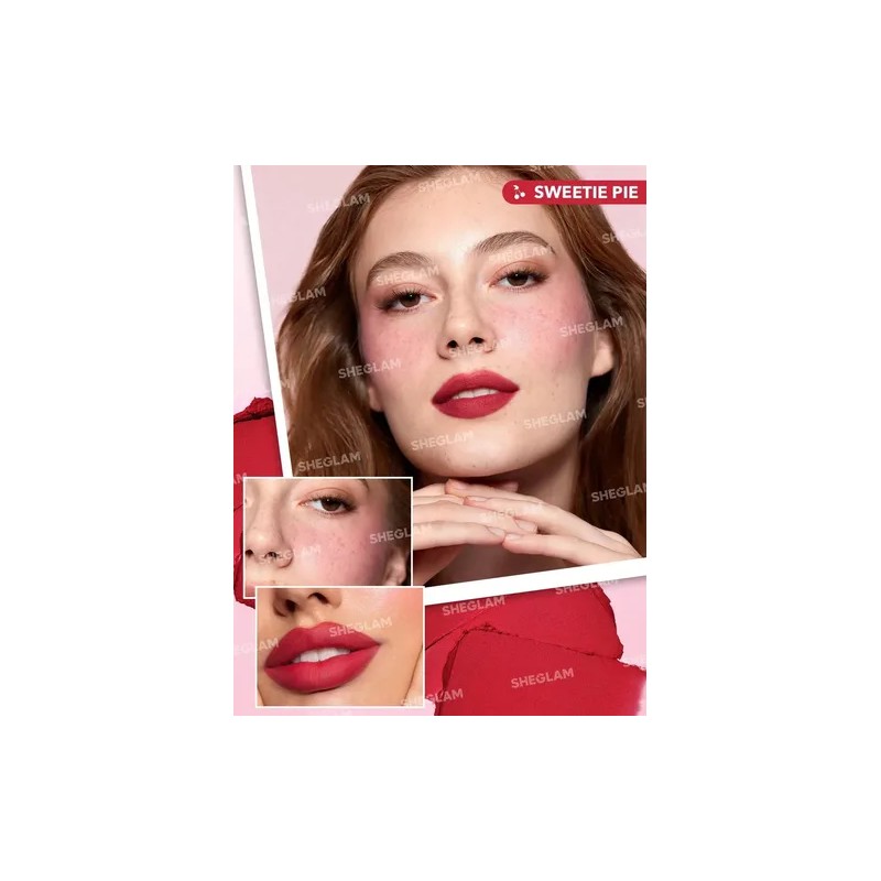 SHEGLAM Crema Multiuso Mejillas y Labios - Very Cherry