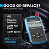 TOPDON AB101 Car Battery Tester 12V Car Battery Load Tester