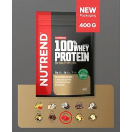 Nutrend 100% Whey Protein, Strawberry - 400g