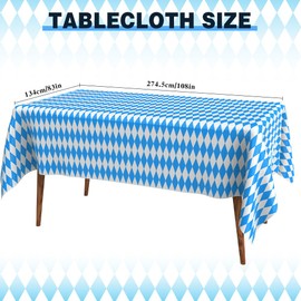 Oktoberfest Tablecloth, Oktoberfest Decoration, Paper Tablecloth Roll, Tablecloth Birthday, Disposable Tablecloth, Oktoberfest Accessories, Bavarian Decoration, Plastic Tablecloth, Party Tablecloth,