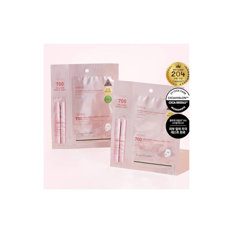 VT Cosmetics Collagen 700 2 Steps Hydrating Mask 1 Unit
