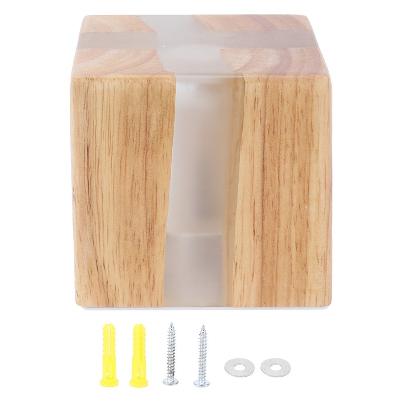 Cracked Wood Grain Wall Lamp Wall Light Bedroom Bedside Night