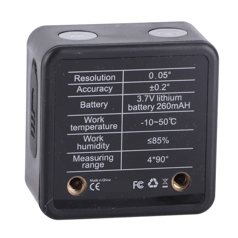 Angle Finder Digital Display Level Gauge BT Magnetic Inclinometer Tool