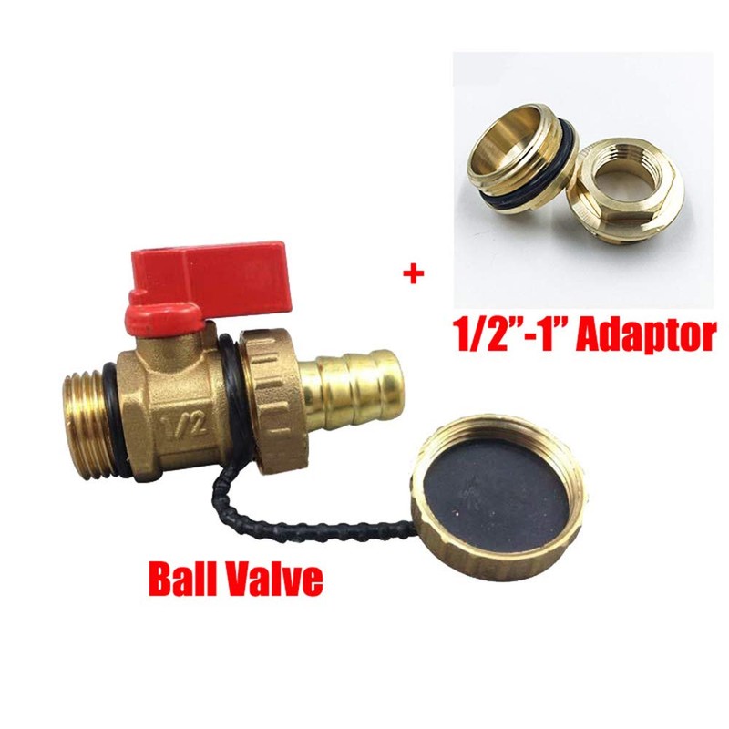 SEIWEI Brass Underfloor Heating Manifold Connection Valves Container Male 3/4"