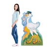 Cardboard People Stork with Baby Boy Life Size Cardboard Cutout